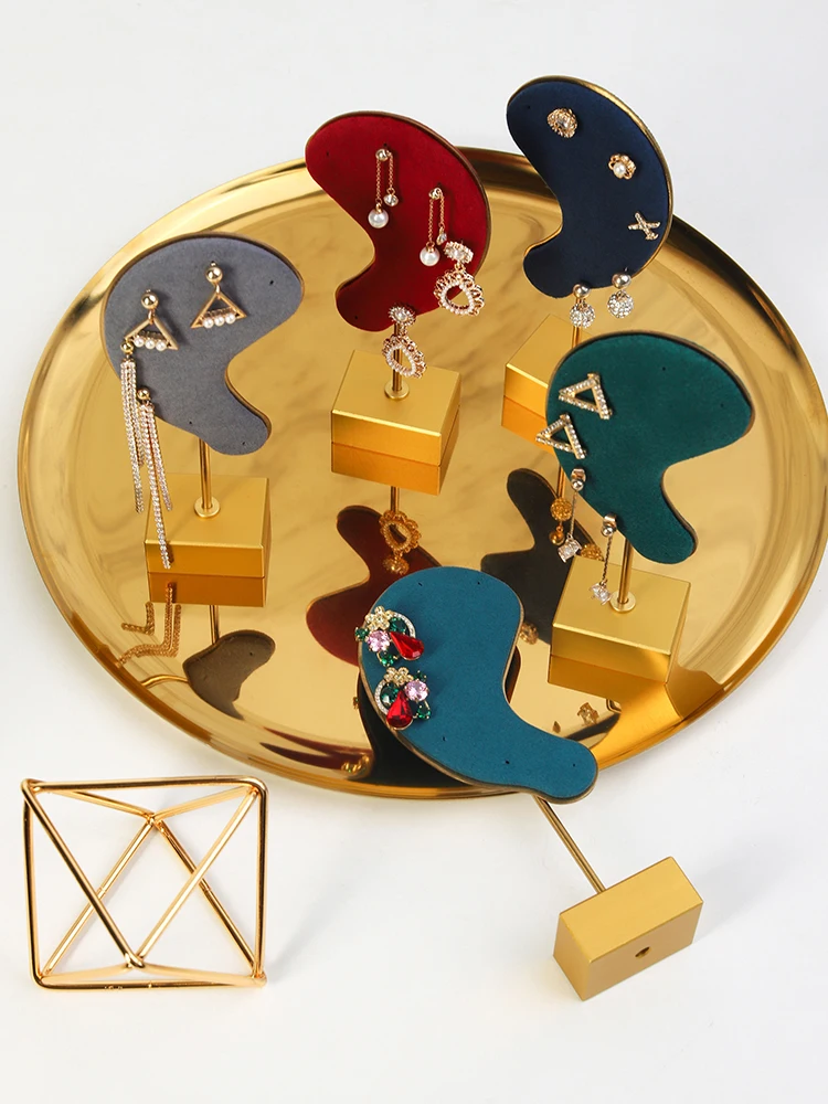 2 pcs one set Ear Shape Metal Velvet Earrings Display Holder Jewelry Display Holder Earrings Dispaly Rack
2 pcs one set Ear Shape Metal Velvet Earrings Display Holder Jewelry Display Holder Earrings Dispaly Rack