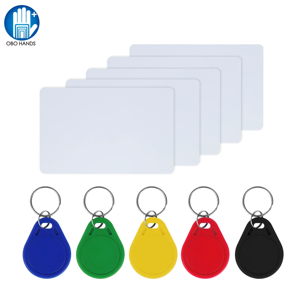 10PCS 13.56MHz RFID Key Card Access Control Cards MF1K IC S50 RFID Keychains Keyfobs NFC Tags Token Read Only ABS Waterproof
10PCS 13.56MHz RFID Key Card Access Control Cards MF1K IC S50 RFID Keychains Keyfobs NFC Tags Token Read Only ABS Waterproof