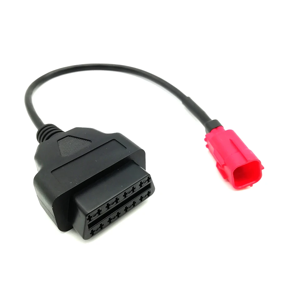 OBDII 6 Pin To OBD2 Diagnostic Adapter Harness Cable For Suzuki GSXR1000 2017-19
OBDII 6 Pin To OBD2 Diagnostic Adapter Harness Cable For Suzuki GSXR1000 2017-19