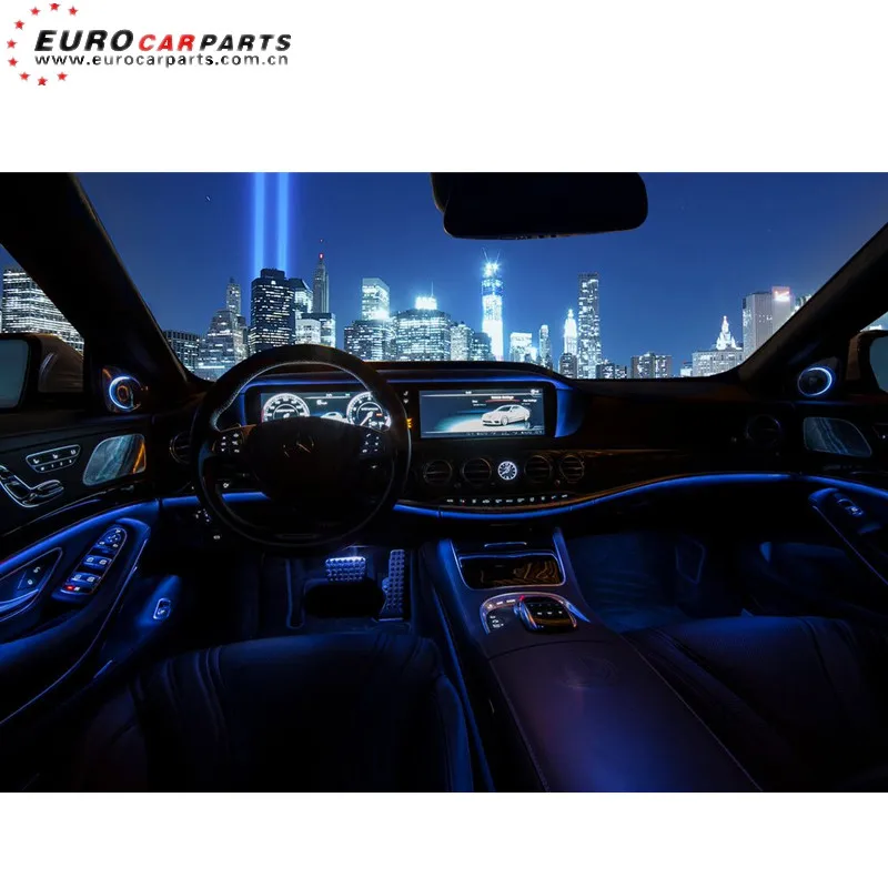 W205 ambient light for C-class W205 2014-2019year 6pcs LED trims with 64 colors
W205 ambient light for C-class W205 2014-2019year 6pcs LED trims with 64 colors