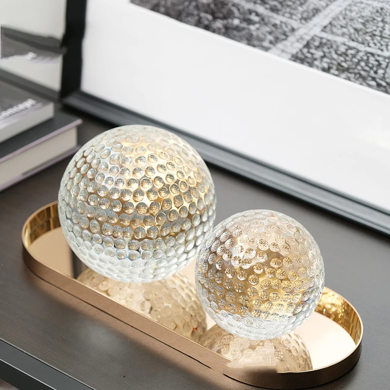 Light Luxury Golf Crystal Ball High-End Ornaments Home Accessories Desktop Crafts Wine Cabinet Model Room Soft Outfit Matching
Light Luxury Golf Crystal Ball High-End Ornaments Home Accessories Desktop Crafts Wine Cabinet Model Room Soft Outfit Matching