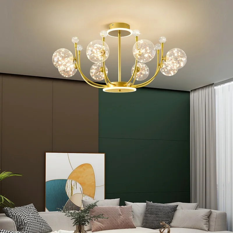 Nordic LED Chandelier Modern Living Room Dining Kitchen Ball Ceiling Hanging Lamp For In The Hall Loft Home decor Light Fixtures
Nordic LED Chandelier Modern Living Room Dining Kitchen Ball Ceiling Hanging Lamp For In The Hall Loft Home decor Light Fixtures