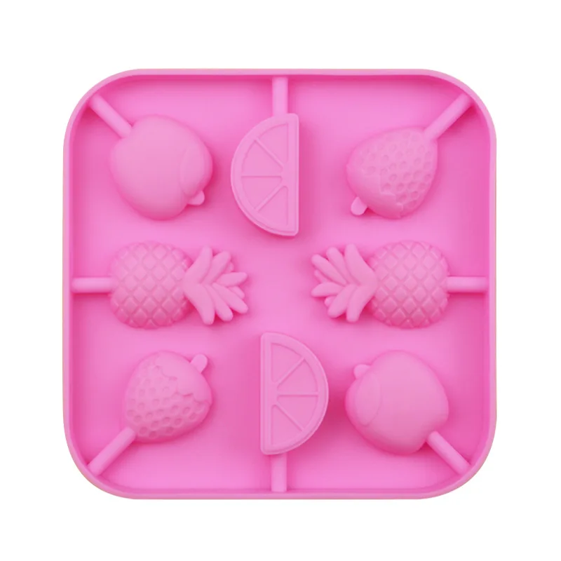 Food grade 8 cavities Fruit Silicone jelly mold with stick ice tray chocolate mold DIY Ice cube jelly candy Moulds
Food grade 8 cavities Fruit Silicone jelly mold with stick ice tray chocolate mold DIY Ice cube jelly candy Moulds