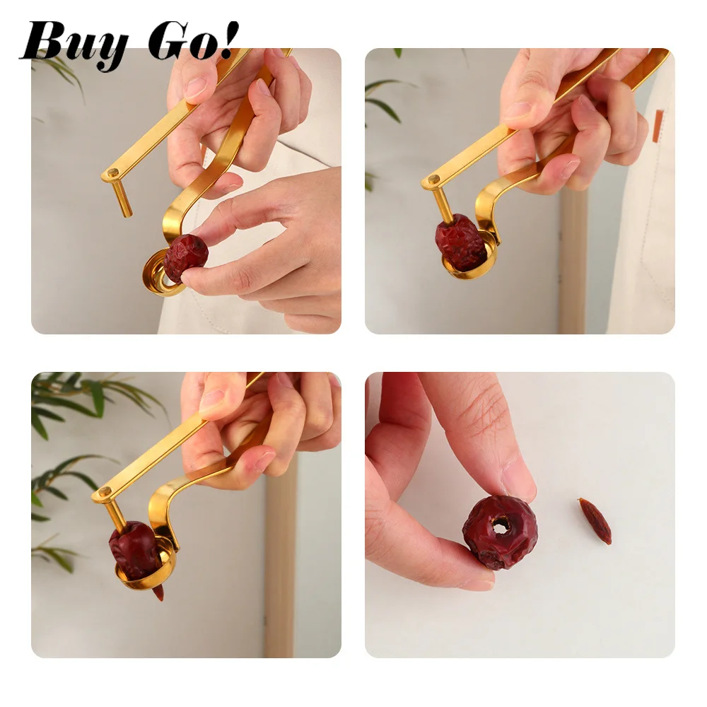 1PC Stainless Steel Cherry Pitters Long Handle Fruit Corer Seed Remover For Jujube Hawthorn Fruit Vegetable Tool Kitchen
1PC Stainless Steel Cherry Pitters Long Handle Fruit Corer Seed Remover For Jujube Hawthorn Fruit Vegetable Tool Kitchen