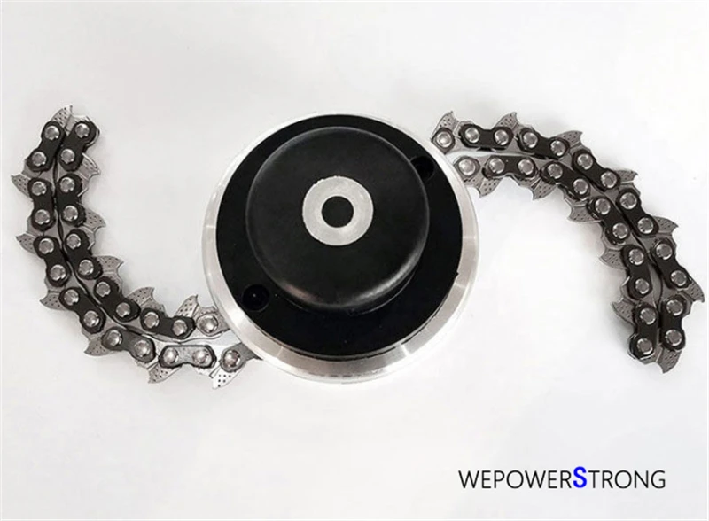 Quality Chain Type Trimmer Head Splasher Fits Small Gasoline Brush Cutter Applied for Garden Grass Cutting
Quality Chain Type Trimmer Head Splasher Fits Small Gasoline Brush Cutter Applied for Garden Grass Cutting