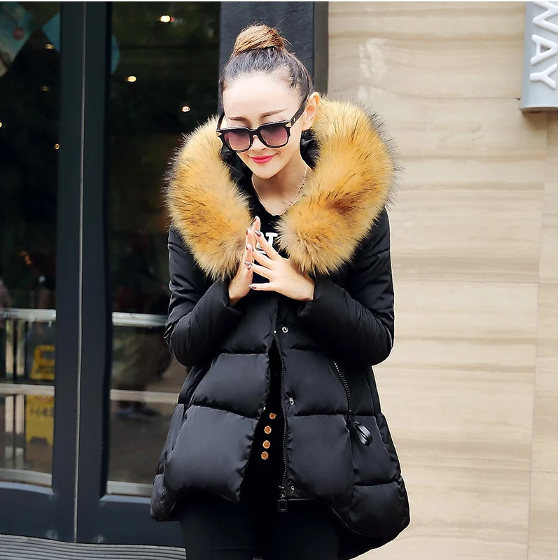 Coat Winter Fashion Women Cotton Coats Jacket Cloak Design Plus Size Thicken Large Faux Fur Collar Candy Color Cotton XC049 s
Coat Winter Fashion Women Cotton Coats Jacket Cloak Design Plus Size Thicken Large Faux Fur Collar Candy Color Cotton XC049 s