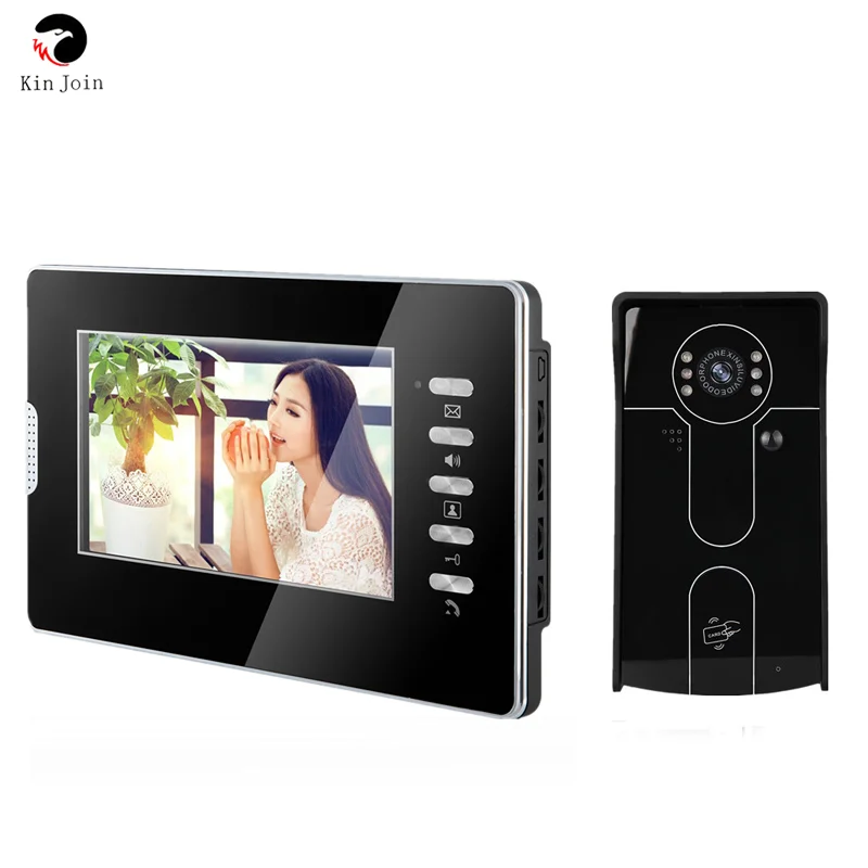 The Newest 7" tft Lcd Color Video Door Phone Intercom Outdoor Camera And ID Card Reader Unlocking Panel Night Vision
The Newest 7" tft Lcd Color Video Door Phone Intercom Outdoor Camera And ID Card Reader Unlocking Panel Night Vision