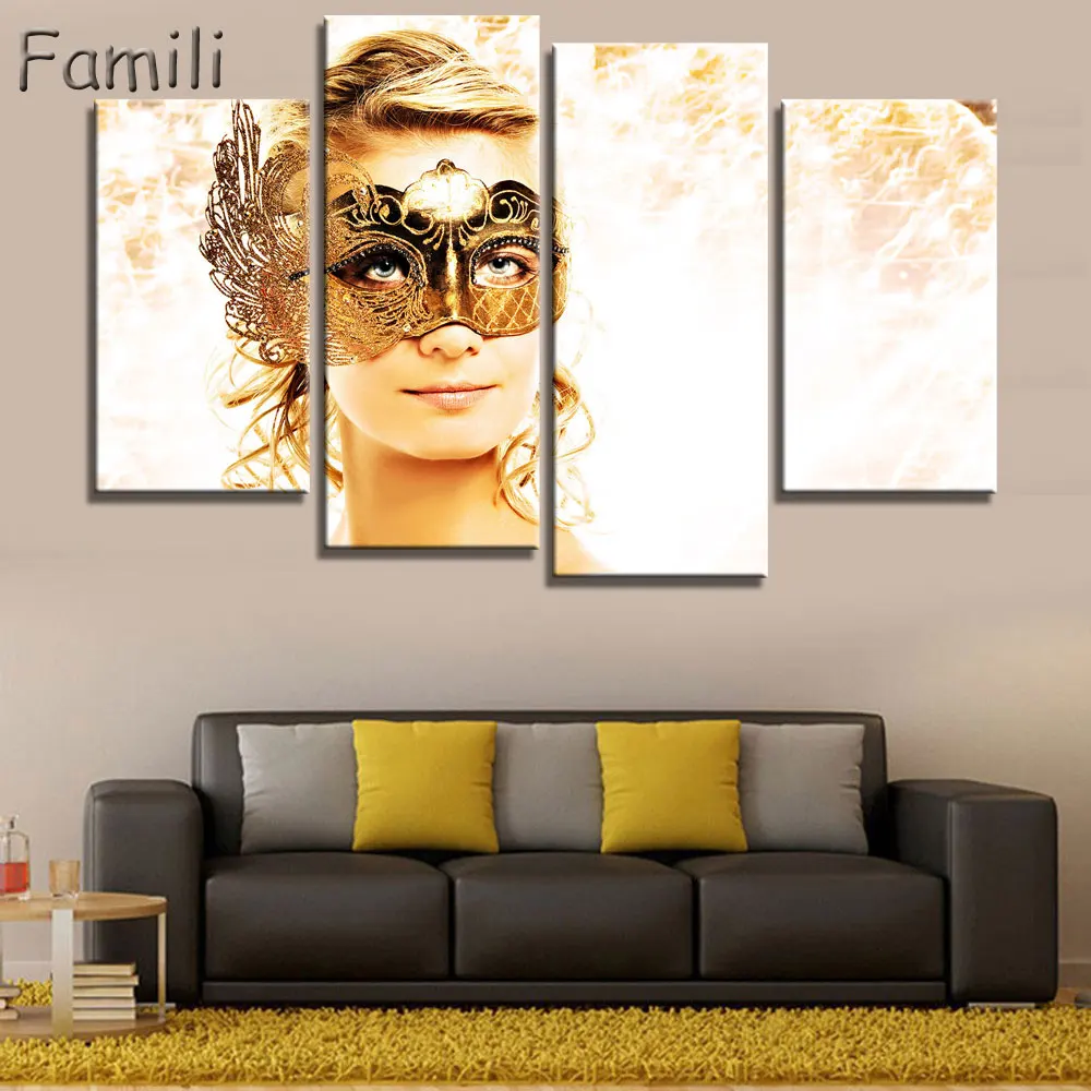 4panel/set Color Mask Face Poste of dancer Home Decor abstract canvas painting for living room giveaways wall sticker
4panel/set Color Mask Face Poste of dancer Home Decor abstract canvas painting for living room giveaways wall sticker