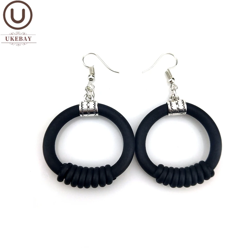 UKEBAY New Handmade Rubber Earrings Round Drop Earrings For Women Fashion Korean Earring Wholesale Jewelry Festival Accessories
UKEBAY New Handmade Rubber Earrings Round Drop Earrings For Women Fashion Korean Earring Wholesale Jewelry Festival Accessories