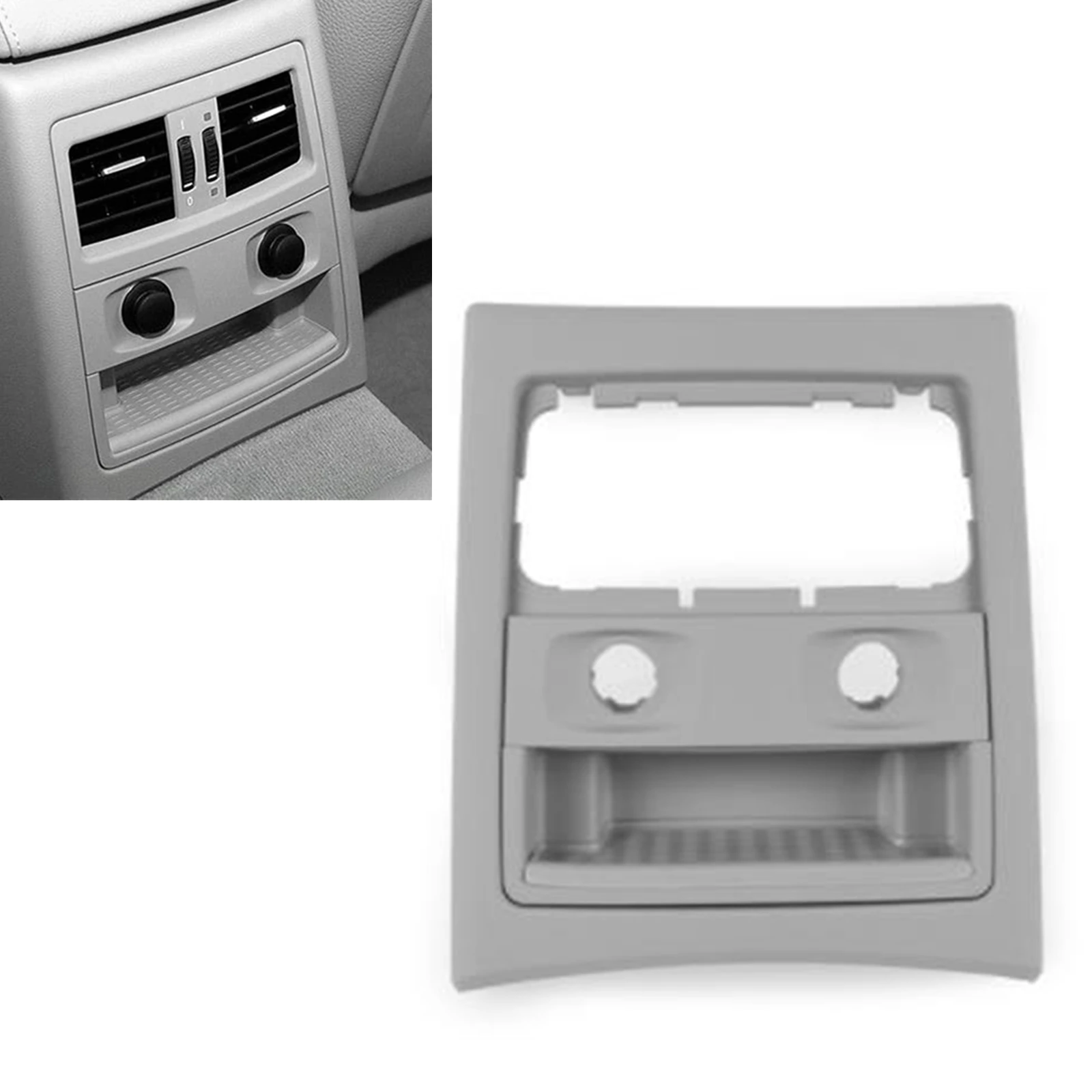 Rear Row Console A/C Air Conditioning Outlet Vent Frame Cover Replacement For BMW 3 Series E90 E91 318i 320i 325i 330i 2005-2012
Rear Row Console A/C Air Conditioning Outlet Vent Frame Cover Replacement For BMW 3 Series E90 E91 318i 320i 325i 330i 2005-2012