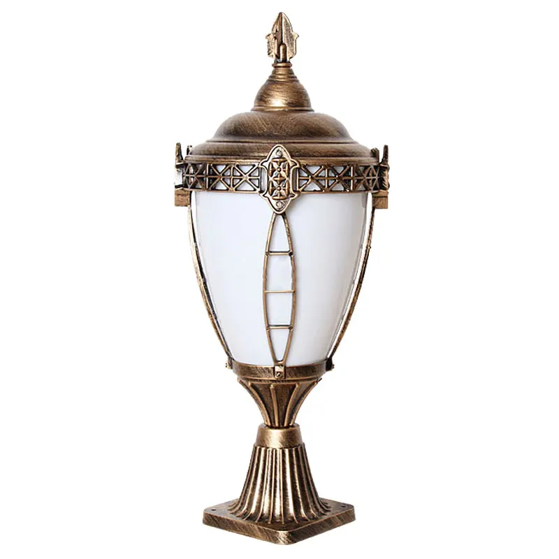 Europe Waterproof Outdoor Pillar Lamp Fence Courtyard Community E27 Column Lights Landscape Lighting Chapiter Lamp
Europe Waterproof Outdoor Pillar Lamp Fence Courtyard Community E27 Column Lights Landscape Lighting Chapiter Lamp
