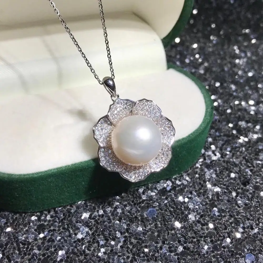 Flower Style 925 Sterling Silver Pendant Base Settings Mountings Findings Parts for Pearl Crystal Jade Agate 5pcs/lot
Flower Style 925 Sterling Silver Pendant Base Settings Mountings Findings Parts for Pearl Crystal Jade Agate 5pcs/lot