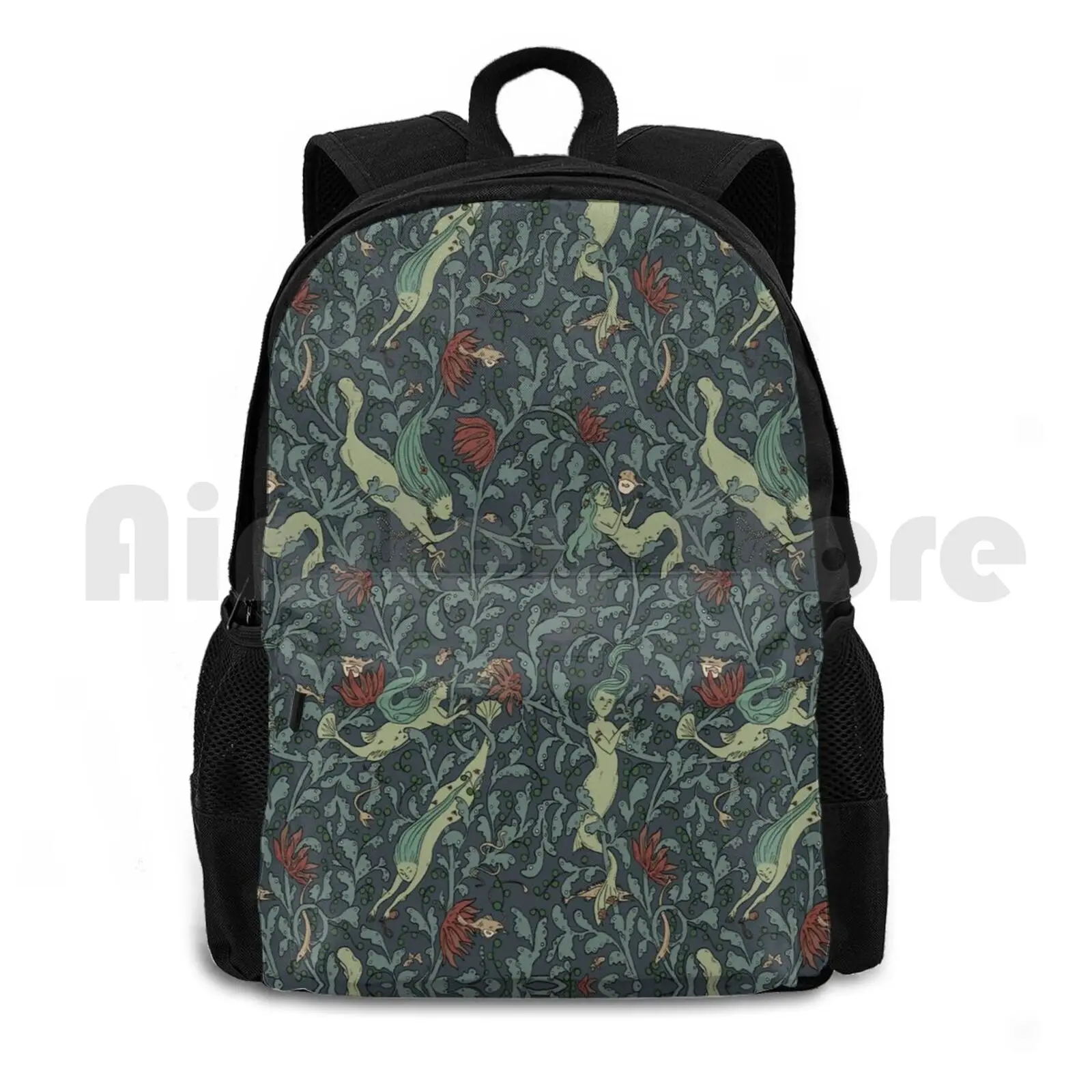 Deep Outdoor Hiking Backpack Riding Climbing Sports Bag Mermaid Mermaids Fish Deep Sea Sea Ocean Fairytale Fantasy Pattern
Deep Outdoor Hiking Backpack Riding Climbing Sports Bag Mermaid Mermaids Fish Deep Sea Sea Ocean Fairytale Fantasy Pattern