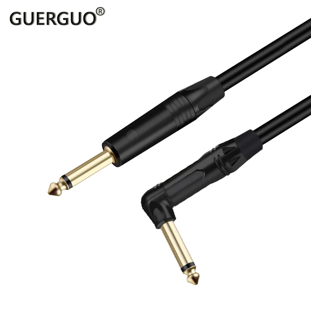 Aux Cable Speaker Wire 6.35mm Mono Jack Male to Right Angle 6.35mm Male Cable for AMP Mixer Black&Red
Aux Cable Speaker Wire 6.35mm Mono Jack Male to Right Angle 6.35mm Male Cable for AMP Mixer Black&Red