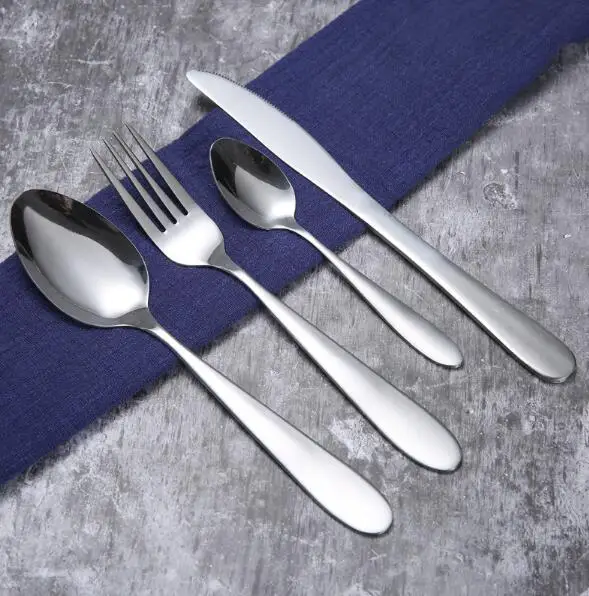 Stainless steel Flatware Sets Spoon Fork Knife Tea Spoon Dinnerware Set Kitchen Bar Utensil Kitchen supplies
Stainless steel Flatware Sets Spoon Fork Knife Tea Spoon Dinnerware Set Kitchen Bar Utensil Kitchen supplies
