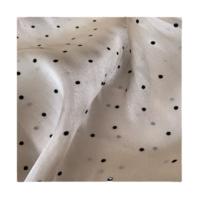 Width 59" Simple Fashion Wavelet Dot Crystal Silk Satin Organza Fabric By The Half Yard For Dress Shirt Material
Width 59" Simple Fashion Wavelet Dot Crystal Silk Satin Organza Fabric By The Half Yard For Dress Shirt Material