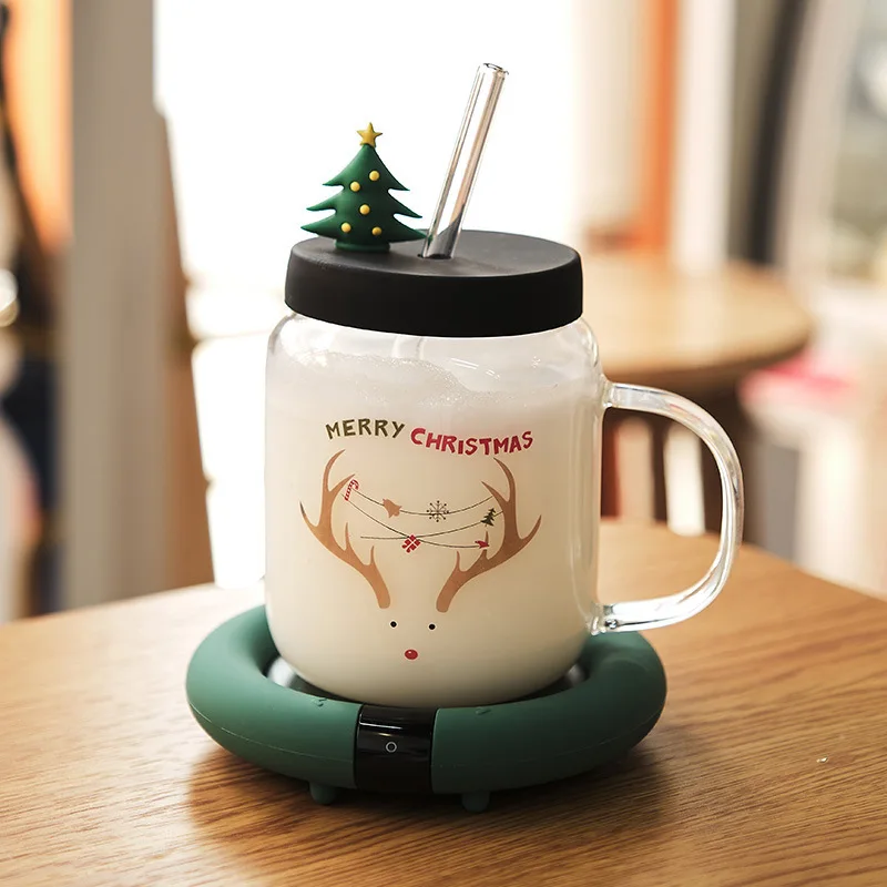 Christmas Glass Mug Glass Female Student Simple Korean Version Duck Mug With Lid and Straw Summer Water Cup Female Cup
Christmas Glass Mug Glass Female Student Simple Korean Version Duck Mug With Lid and Straw Summer Water Cup Female Cup