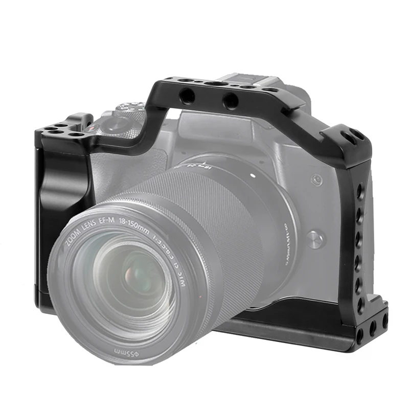Camera Cage for Canon EOS M5/M50 with Cold Shoe Mount for Microphone Led Light Protective Camera Rabbit Case
Camera Cage for Canon EOS M5/M50 with Cold Shoe Mount for Microphone Led Light Protective Camera Rabbit Case