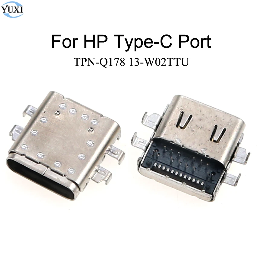 YuXi 2pcs Type C USB DC Charging Socket Port Connector Replacement For HP TPN-Q178 13-W02TTU
YuXi 2pcs Type C USB DC Charging Socket Port Connector Replacement For HP TPN-Q178 13-W02TTU