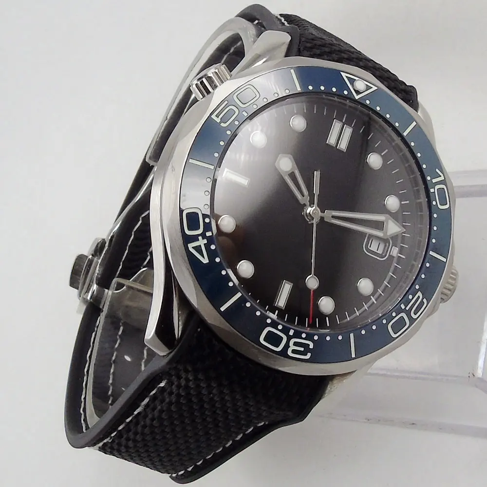 Genuine Miyota 8215 41mm Automatic Men's Watch Date Display Black Dial Sapphire Glass Ceramic Insert Rubber
Genuine Miyota 8215 41mm Automatic Men's Watch Date Display Black Dial Sapphire Glass Ceramic Insert Rubber