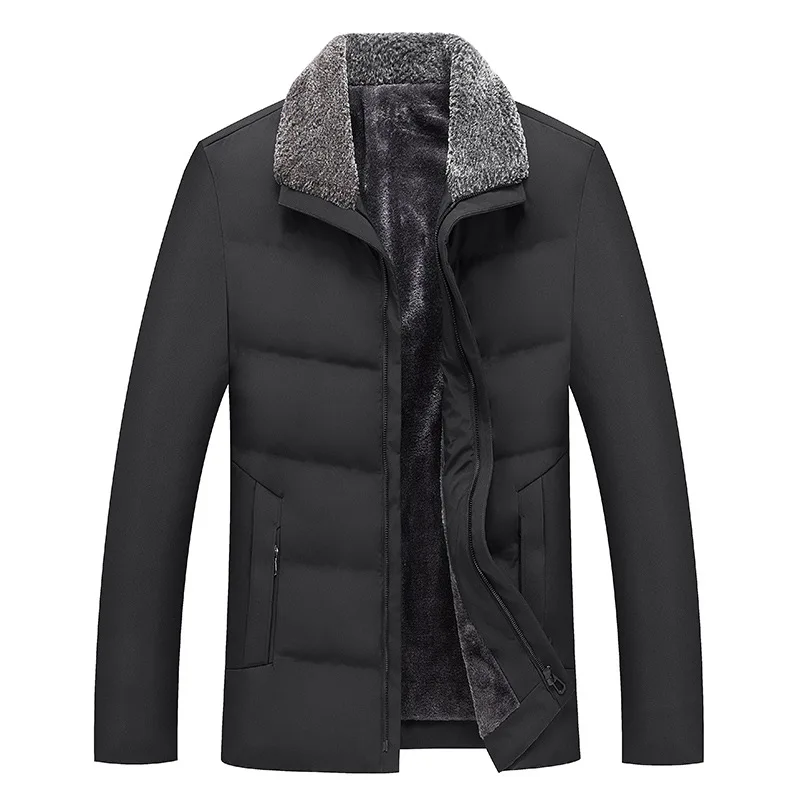 Men Parkas Brand Winter New Casual Thicken Fleece Warm Jacket Men Lamb Wool Fashion Fur Collar Coat Jackets Male High Quality
Men Parkas Brand Winter New Casual Thicken Fleece Warm Jacket Men Lamb Wool Fashion Fur Collar Coat Jackets Male High Quality