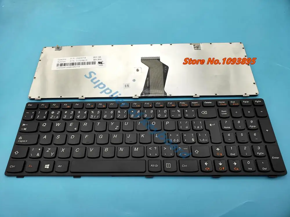Оригинальная Новинка для Lenovo G580 Z580 Z585 V580 G580A V580A Z580A G585 G585A Чешская/Словацкая клавиатура с черной рамкой
Оригинальная Новинка для Lenovo G580 Z580 Z585 V580 G580A V580A Z580A G585 G585A Чешская/Словацкая клавиатура с черной рамкой