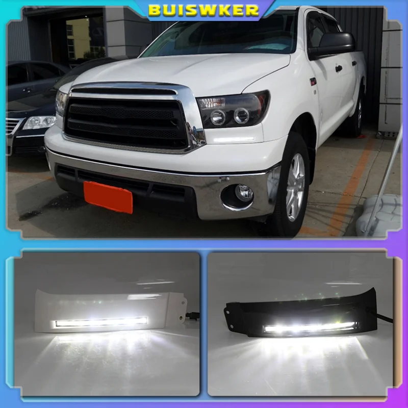 1 комплект автомобильных фар на передний бампер для Toyota Tundra 2007 2008 2009 2010 2011 2012 2013 12 В светодиодный дневные ходовые огни DRL Противотуманные фары
1 комплект автомобильных фар на передний бампер для Toyota Tundra 2007 2008 2009 2010 2011 2012 2013 12 В светодиодный дневные ходовые огни DRL Противотуманные фары