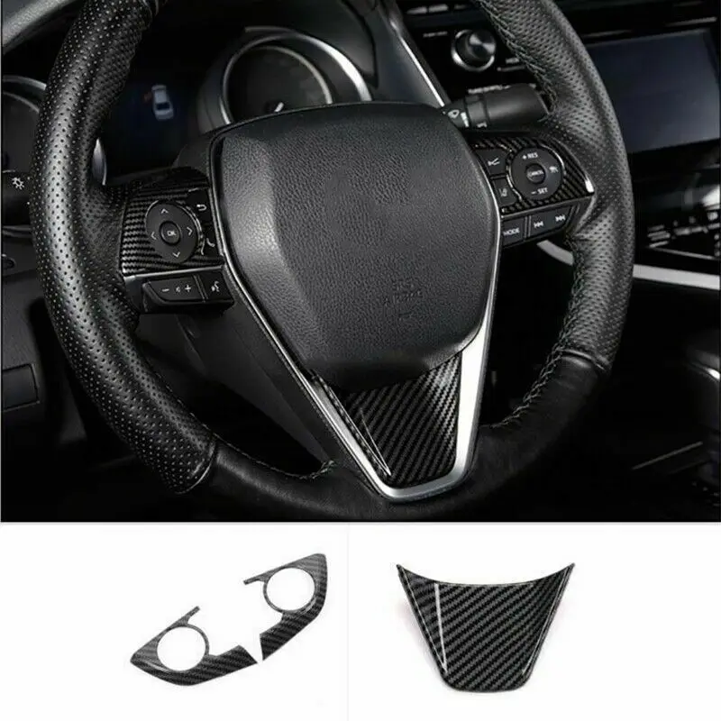 Steering Wheel Button Cover Sticker Inner Decoration ABS Trim for Toyota Camry 2018 2019 2020 3pcs/Set
Steering Wheel Button Cover Sticker Inner Decoration ABS Trim for Toyota Camry 2018 2019 2020 3pcs/Set