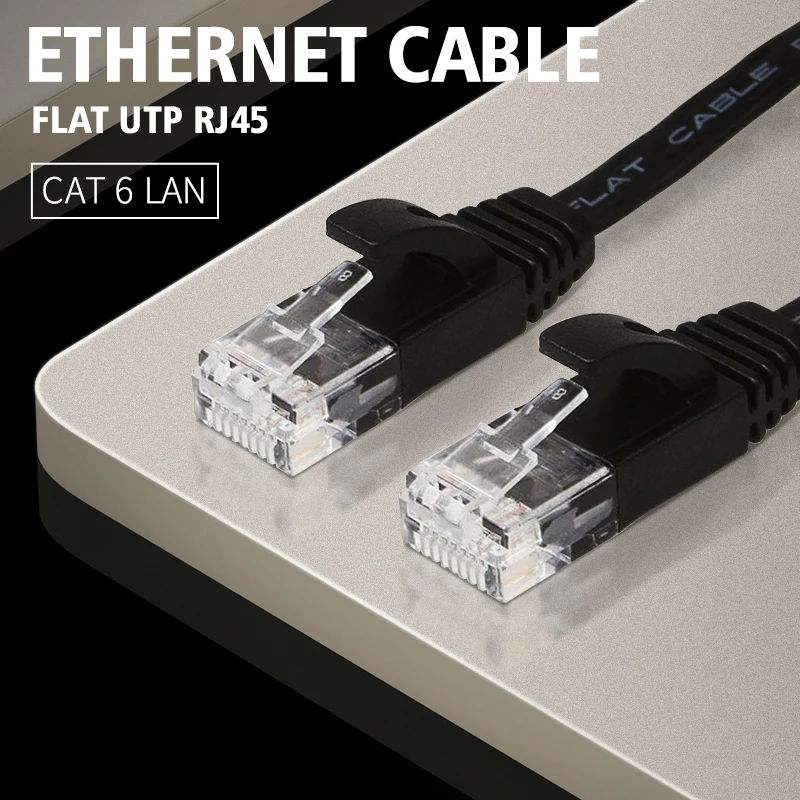 Ethernet Cable Cat6 Lan CAT 6 Flat UTP RJ45 Network Cable 15cm 25cm 50cm 1m Patch Cord For Computer Router Laptop Network Cable
Ethernet Cable Cat6 Lan CAT 6 Flat UTP RJ45 Network Cable 15cm 25cm 50cm 1m Patch Cord For Computer Router Laptop Network Cable