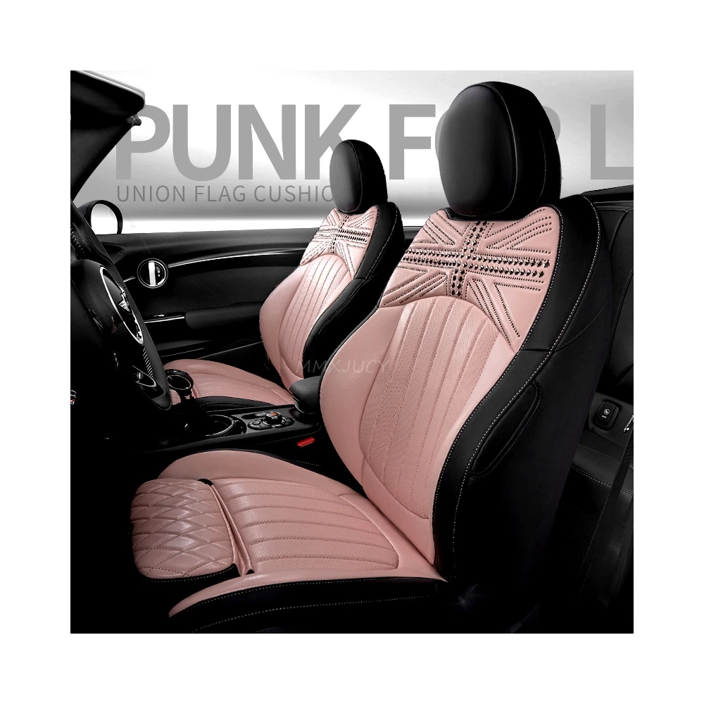 for Mini Cooper F60 F56 F54 Seat Covers Rivet Fashion Cool Punk Style Seat Cushion 1 Set
for Mini Cooper F60 F56 F54 Seat Covers Rivet Fashion Cool Punk Style Seat Cushion 1 Set