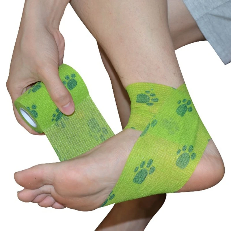 Outdoor Medical Bandage first aid kit Colorful Pet Bandage Adhesive elastic bandage Self adhesive breathable Tape
Outdoor Medical Bandage first aid kit Colorful Pet Bandage Adhesive elastic bandage Self adhesive breathable Tape