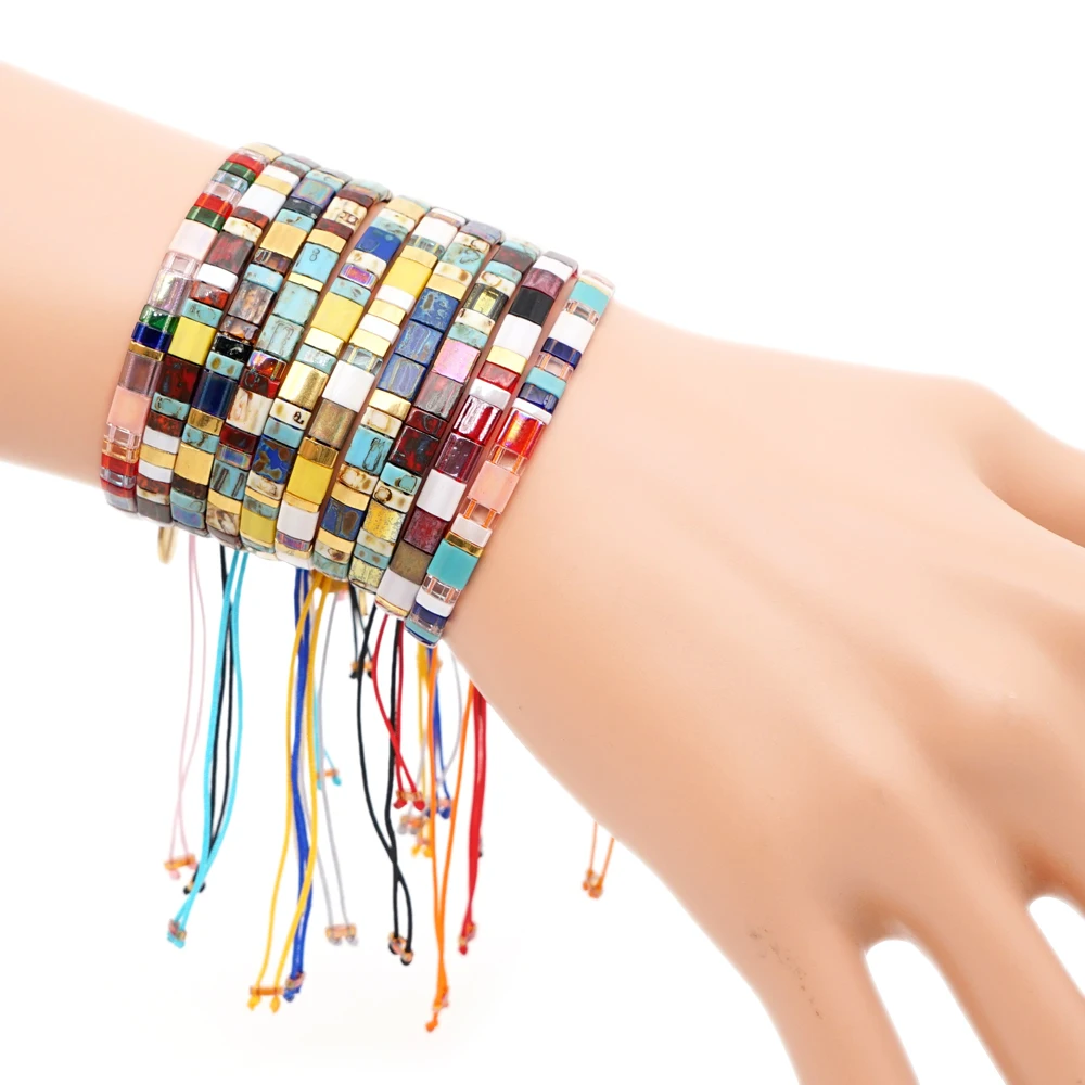 Go2boho Miyuki Charm Bracelets for Women Tila Beads Bracelet Women Boho Summer Beach Jewelry Gift for Girl Beaded Pulseras
Go2boho Miyuki Charm Bracelets for Women Tila Beads Bracelet Women Boho Summer Beach Jewelry Gift for Girl Beaded Pulseras