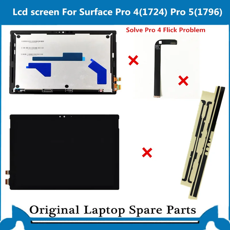 Оригинальная панель ЖК-дисплея для Miscrosoft Surface Pro 5 (1796} Pro 4 (1724), ЖК-экран с цифровым преобразователем в сборе
Оригинальная панель ЖК-дисплея для Miscrosoft Surface Pro 5 (1796} Pro 4 (1724), ЖК-экран с цифровым преобразователем в сборе