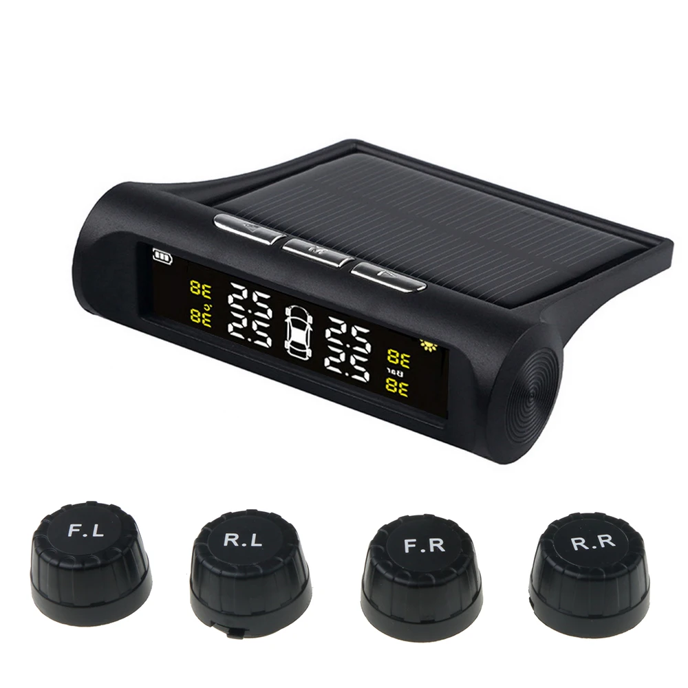 4 sensors car tire pressure alarm TPMS Digital display auto tyre pressure tester leak warning tire presssure monitoring system
4 sensors car tire pressure alarm TPMS Digital display auto tyre pressure tester leak warning tire presssure monitoring system