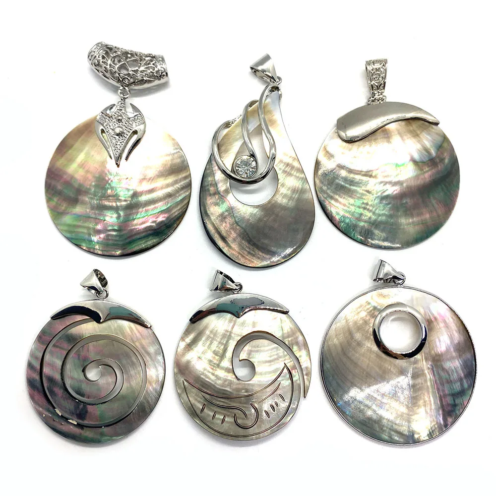 Exquisite Natural Shell Pendant Round High-end Specification 79x83mm, Can Be Used As DIY Necklace Bracelet Jewelry Fashion
Exquisite Natural Shell Pendant Round High-end Specification 79x83mm, Can Be Used As DIY Necklace Bracelet Jewelry Fashion
