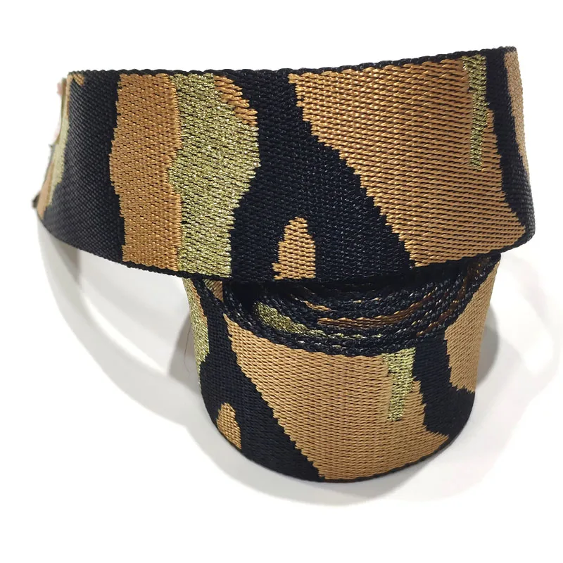 High Quality New Arrival 2 Inch 50mm Wide Jacquard Webbing Belt Camouflage Black/Beige Color Hot Sale
High Quality New Arrival 2 Inch 50mm Wide Jacquard Webbing Belt Camouflage Black/Beige Color Hot Sale