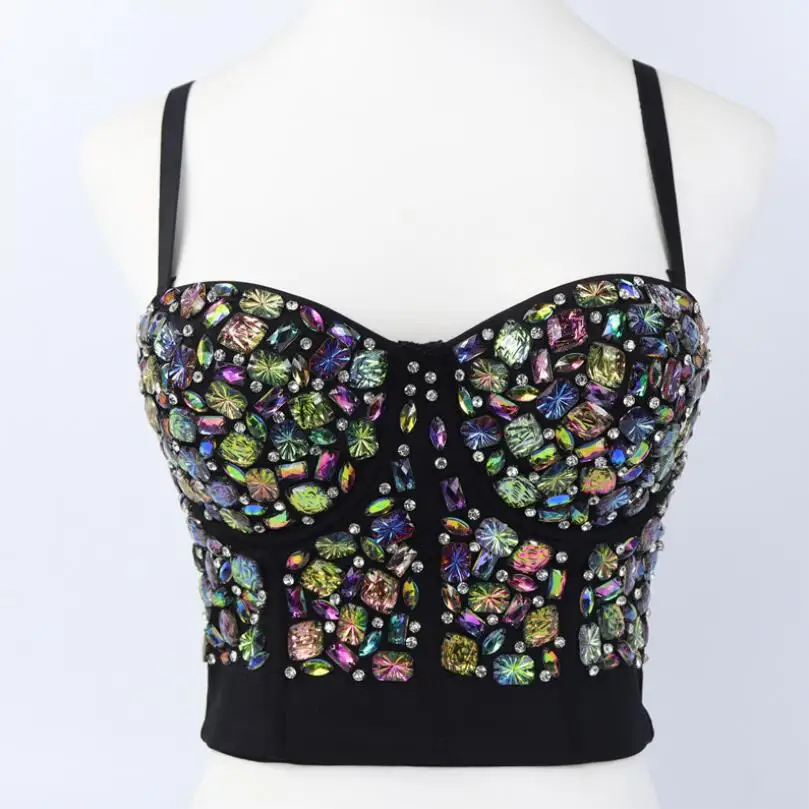 Shiny Top with Rhinestones Women Shining Backless Bustier Festival Femme Corset Bra Crop Tops Y2k Fashion Girl Clothes 2021 p35
Shiny Top with Rhinestones Women Shining Backless Bustier Festival Femme Corset Bra Crop Tops Y2k Fashion Girl Clothes 2021 p35