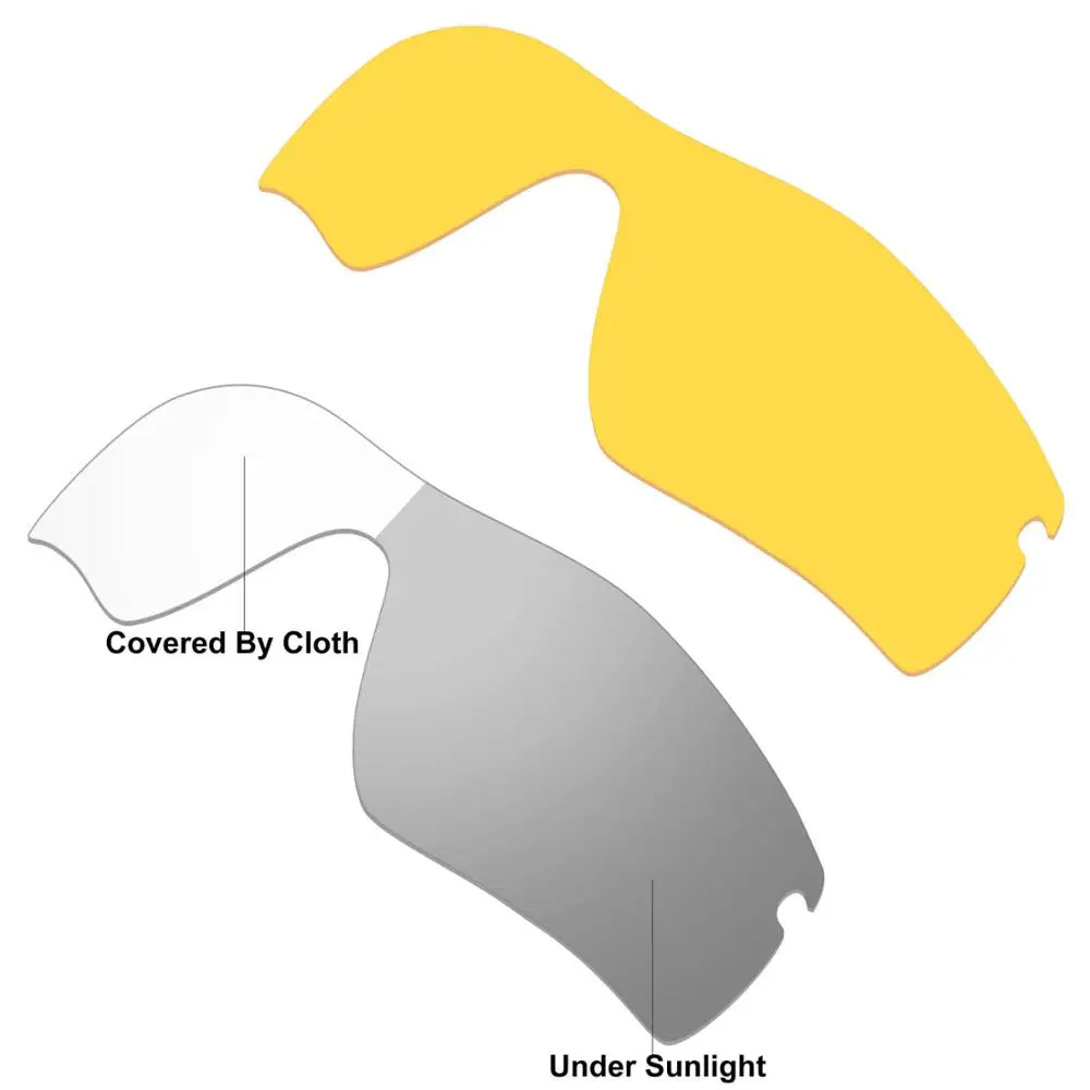 2 Pairs HKUCO For Radar Path Sunglasses Mens Unpolarized Replacement Lenses-Transparent Yellow & Photochromic
2 Pairs HKUCO For Radar Path Sunglasses Mens Unpolarized Replacement Lenses-Transparent Yellow & Photochromic
