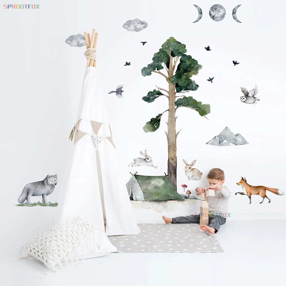 Large Forest Wall Stickers Home Decor Living Room Decoration Wall Stickers Bedroom Stickers For Wall Decoration
Large Forest Wall Stickers Home Decor Living Room Decoration Wall Stickers Bedroom Stickers For Wall Decoration