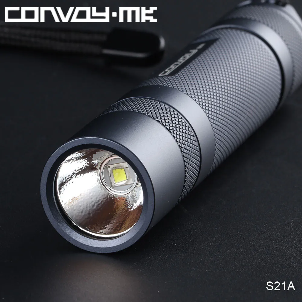 Светодиодный Мощный фонарик Convoy S21A, 21700 лм, фонарик Luminus SST40 с аккумулятором 18650, фонарь для повседневного использования с температурным покрытием и AR-покрытием
Светодиодный Мощный фонарик Convoy S21A, 21700 лм, фонарик Luminus SST40 с аккумулятором 18650, фонарь для повседневного использования с температурным покрытием и AR-покрытием