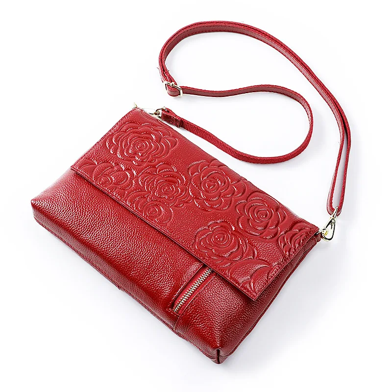 Ladies Retro Vintage Flowers Handbags Genuine Leather Shoulder Bag For Women's Fashion Small Square Messenger Totes Handbag New
Ladies Retro Vintage Flowers Handbags Genuine Leather Shoulder Bag For Women's Fashion Small Square Messenger Totes Handbag New