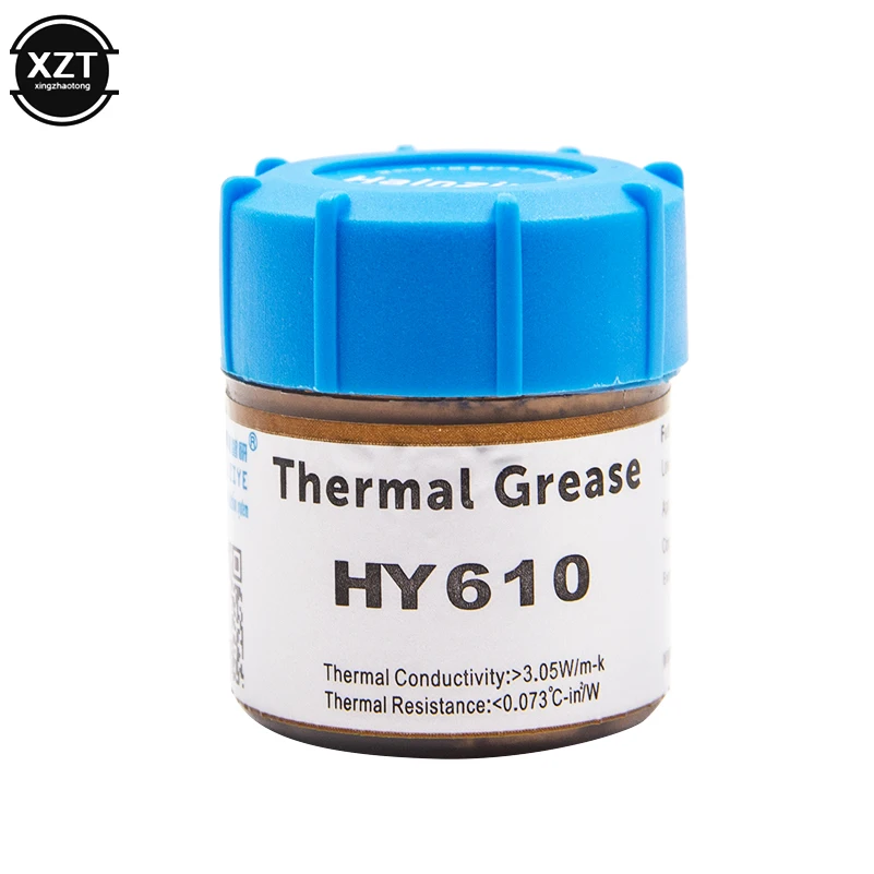 HY610 20g Silicone Compound Thermal Paste Conductive Grease Heatsink For CPU GPU Chipset Notebook Golden Cooling
HY610 20g Silicone Compound Thermal Paste Conductive Grease Heatsink For CPU GPU Chipset Notebook Golden Cooling