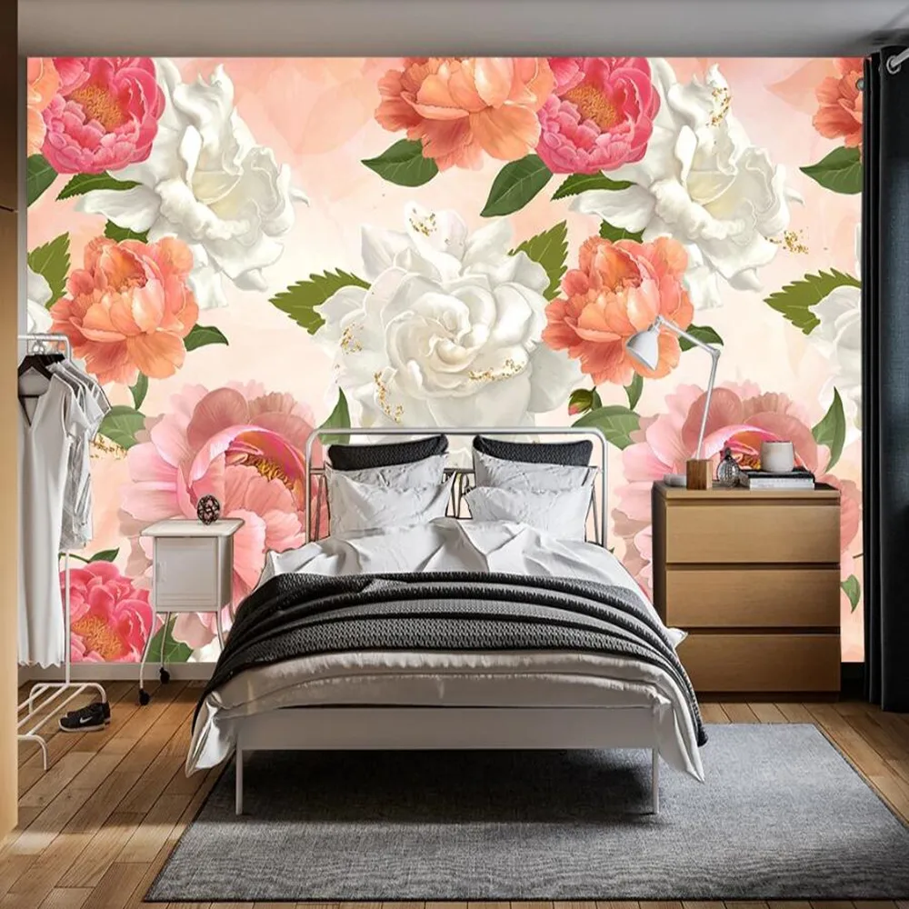 Custom large mural wallpaper 3D modern minimalist small fresh flower background mural wallpaper
Custom large mural wallpaper 3D modern minimalist small fresh flower background mural wallpaper