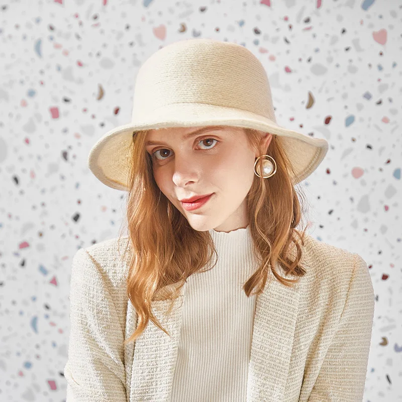 H774 Women Wool Fedoras Hat Autumn Winter Short Eaves Travel Simple Cap Female Solid Color Casual Party Shopping Church Hats
H774 Women Wool Fedoras Hat Autumn Winter Short Eaves Travel Simple Cap Female Solid Color Casual Party Shopping Church Hats