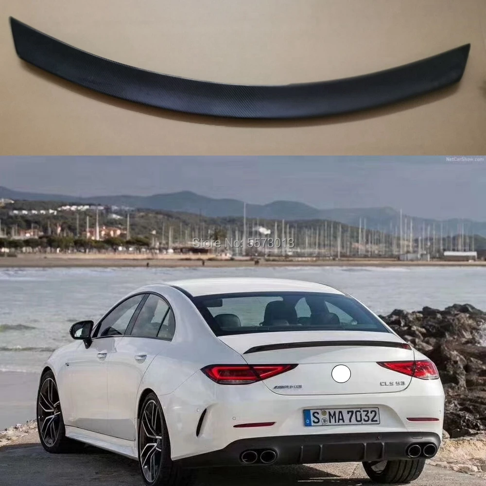 Car Styling Fit For Mercedes Benz CLS Class W257 C257 CLS400 CLS550 AMG 2018 2019 2020 Carbon Fiber Rear Trunk Spoiler Boot Wing
Car Styling Fit For Mercedes Benz CLS Class W257 C257 CLS400 CLS550 AMG 2018 2019 2020 Carbon Fiber Rear Trunk Spoiler Boot Wing