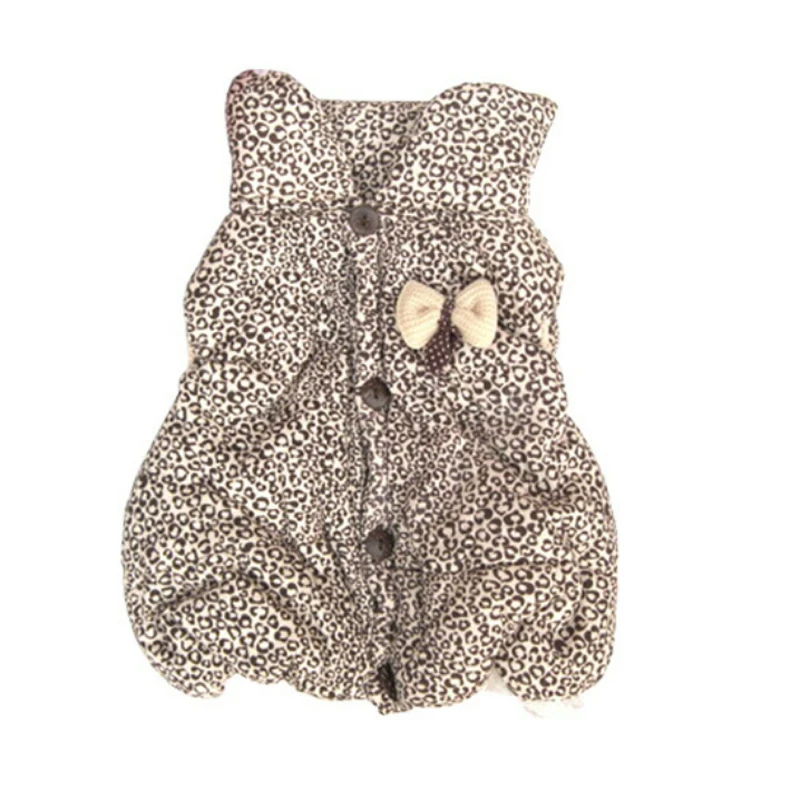 Hot Sale NEW Children clothing autumn and winter infant thermal leopard print vest wadded jacket child vest for girls Warm coat
Hot Sale NEW Children clothing autumn and winter infant thermal leopard print vest wadded jacket child vest for girls Warm coat