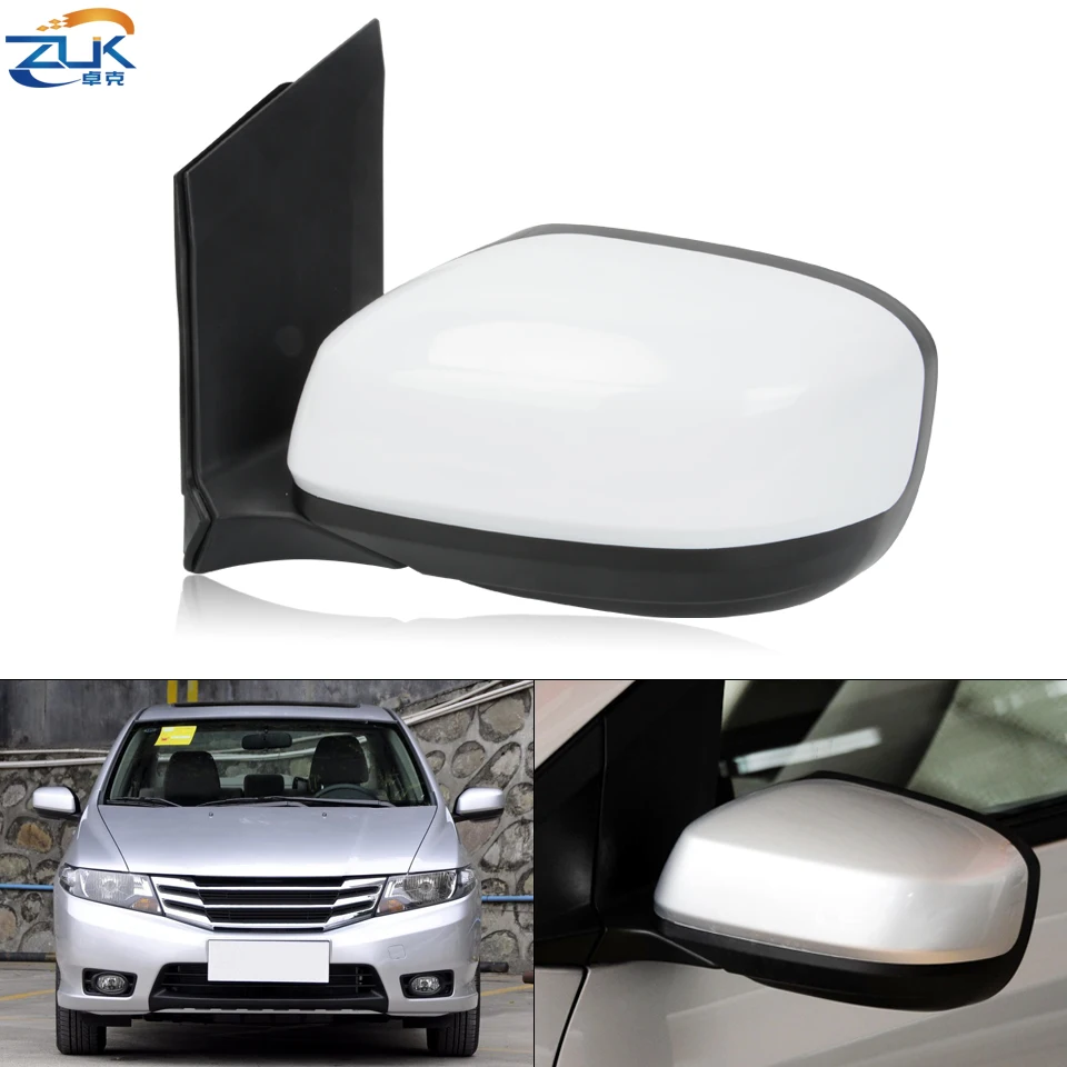 ZUK Exterior Car Side Mirror Assy For HONDA CITY GM2 2009-2014 Outside Rearview Mirror Assembly 3-PINS Without Turn Signal Lamp
ZUK Exterior Car Side Mirror Assy For HONDA CITY GM2 2009-2014 Outside Rearview Mirror Assembly 3-PINS Without Turn Signal Lamp