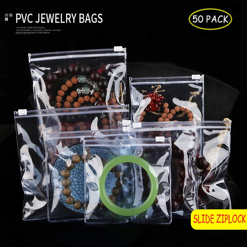 50PCS PVC Jewelry Storage Bags Slide Ziplock Light Blue Luxury Jewel Plastic Zipper Bag Antioxidant Rings Beads Necklace Gem
50PCS PVC Jewelry Storage Bags Slide Ziplock Light Blue Luxury Jewel Plastic Zipper Bag Antioxidant Rings Beads Necklace Gem
