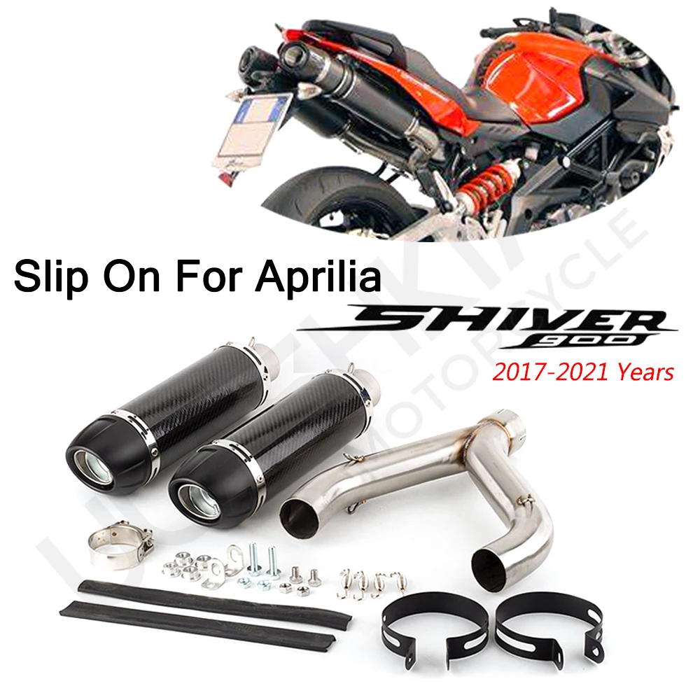 Выхлопная труба для мотоцикла Aprilia SHIVER 900 Shiver900 выхлопная труба 2017-2021 года
Выхлопная труба для мотоцикла Aprilia SHIVER 900 Shiver900 выхлопная труба 2017-2021 года