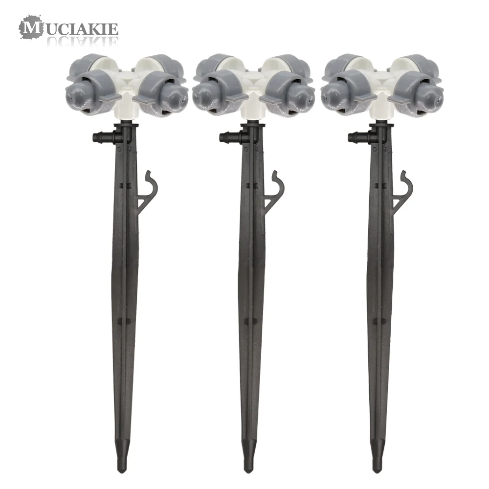 MUCIAKIE 10PCS Grey Cross Mist Nozzle on Stake Garden Irrigation Atomizer Cooling Spray Nozzle Sprinklers
MUCIAKIE 10PCS Grey Cross Mist Nozzle on Stake Garden Irrigation Atomizer Cooling Spray Nozzle Sprinklers